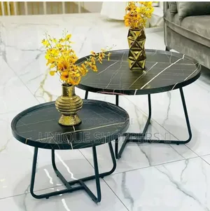 2 in 1 Minimalist Nesting Table 
Non Breakable Wooden Material