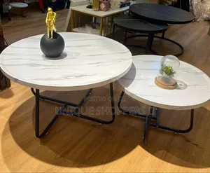2 in 1 Minimalist Nesting Table 
Non Breakable Wooden Material