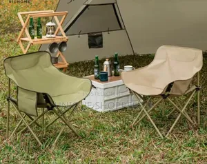 Camping Moon Chairs Outdoor Oldable Lawn Portable Camp Chairs
