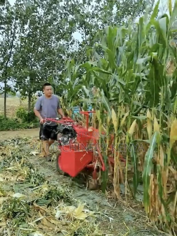 Jd-2000mh Jiadi Maize 🌽 Harvester 16hp Diesel Engine – Key Start 🔑 - main view