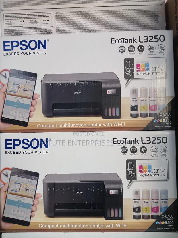 Epson Ecotank L3250 All-in-One Ink Tank Printer, Wireless - main view
