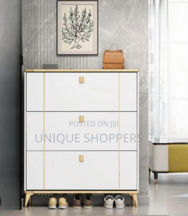 White Modern Ultra Thin Shoe Storage, Entrance Shoe Rack Narrow,