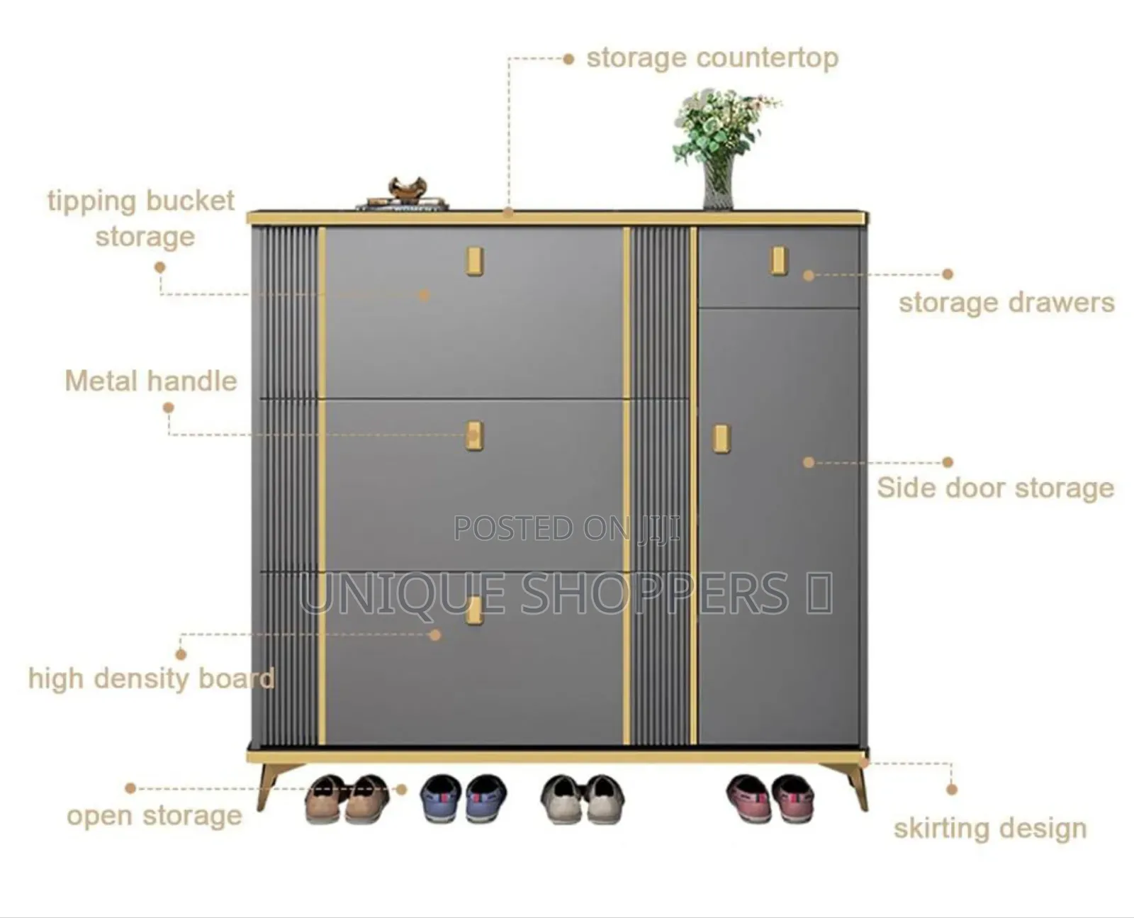 Modern Ultra Thin Shoe Storage, Entrance Shoe Rack Classy
