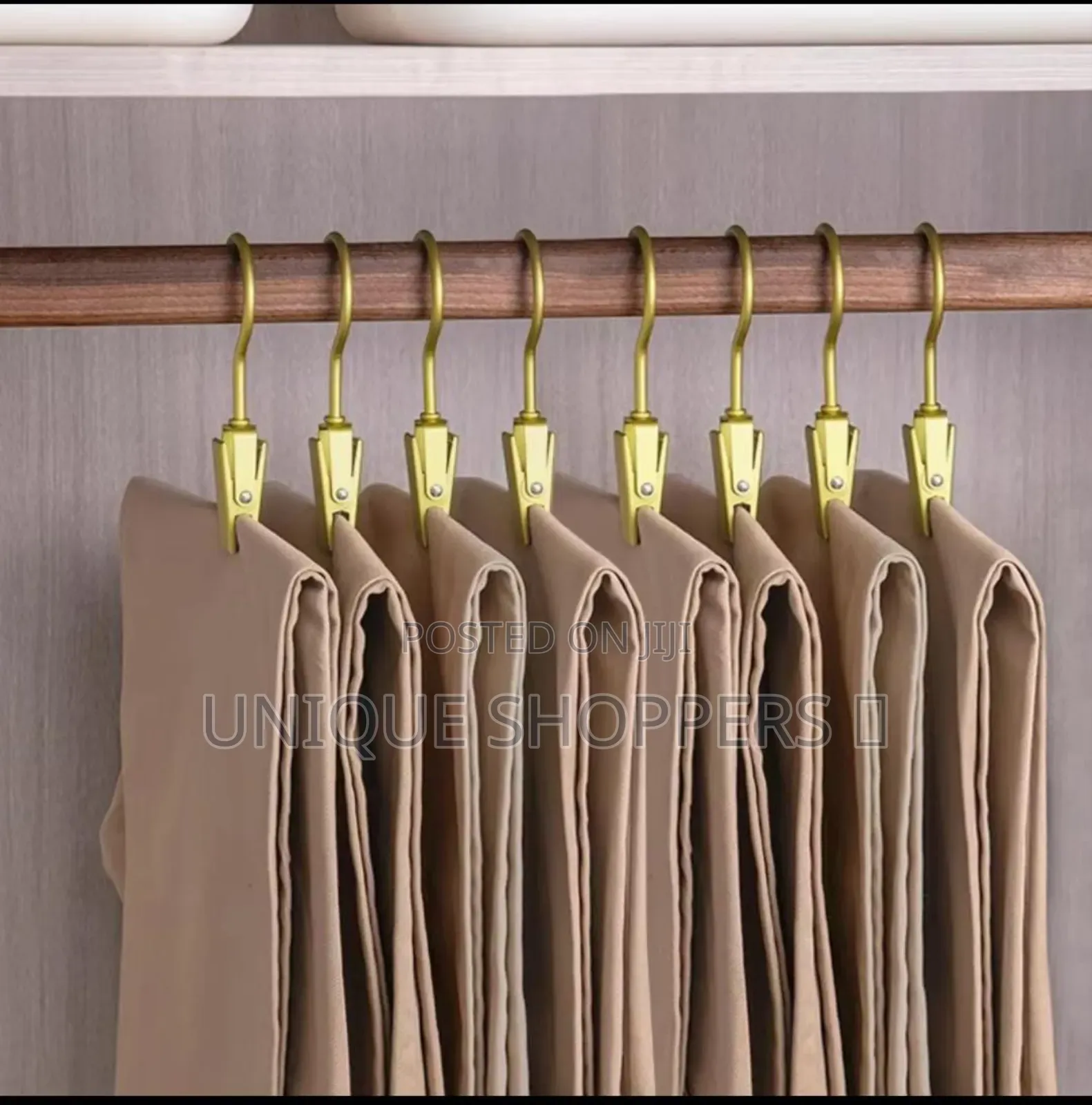Metallic Trouser Hangers