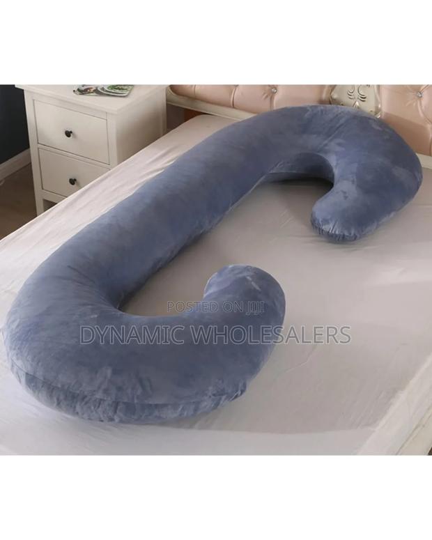 U Shape Velvet Pregnancy Pillow.