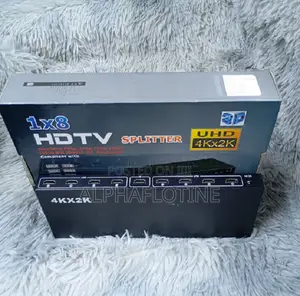 Hdmi Splitter Full Hd 1080p 1x8 Port Box Hub HDTV Pc