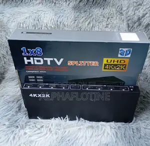 1*8 HDTV Splitter Same Content Displaying Device