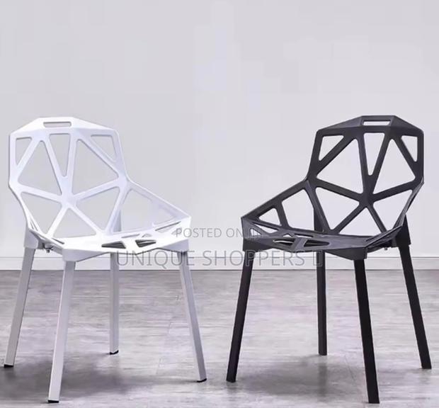 Modern Simple Geometric Pattern Like Plastic Chairs - main view
