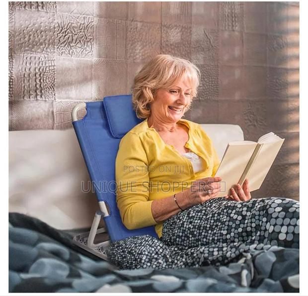 Adjustable Padded Elder Disability Nursing Backrest With Armrest - main view