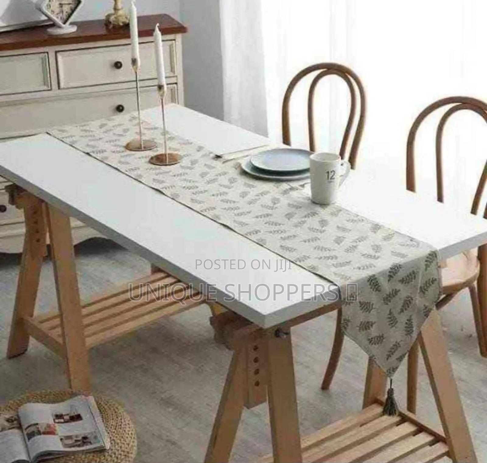 Double Sided Table Runners* *30*240cm* Material:Cotton Linen