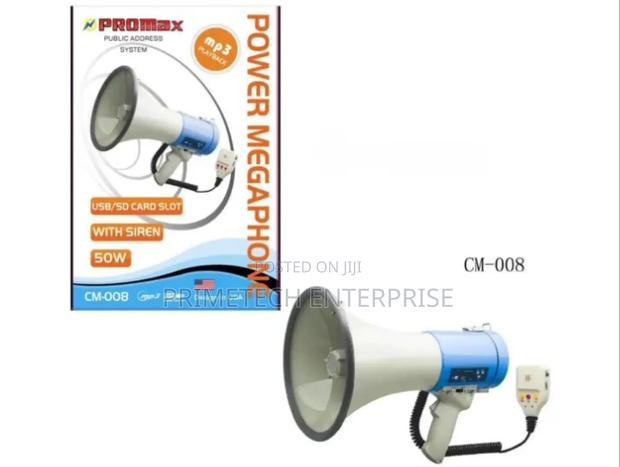 Pro Max Megaphone 50watts - main view
