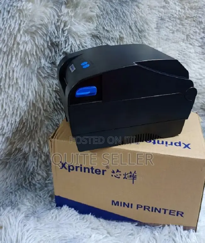 Xprinter Xp-370b Label Printer With 203 Dpi, Usb,4-Inch Width Printer