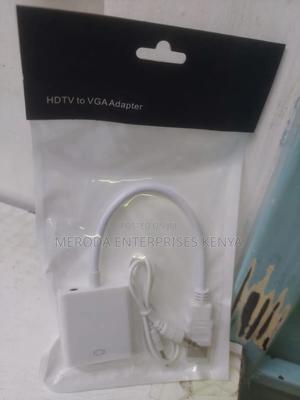 HDTV to Vga Adapter Cable With Audio Port - main view