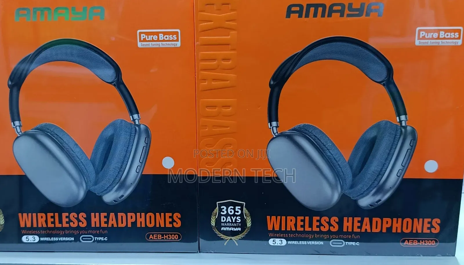 Amaya Aeb-H300 Wireless Bluetooth Headhones