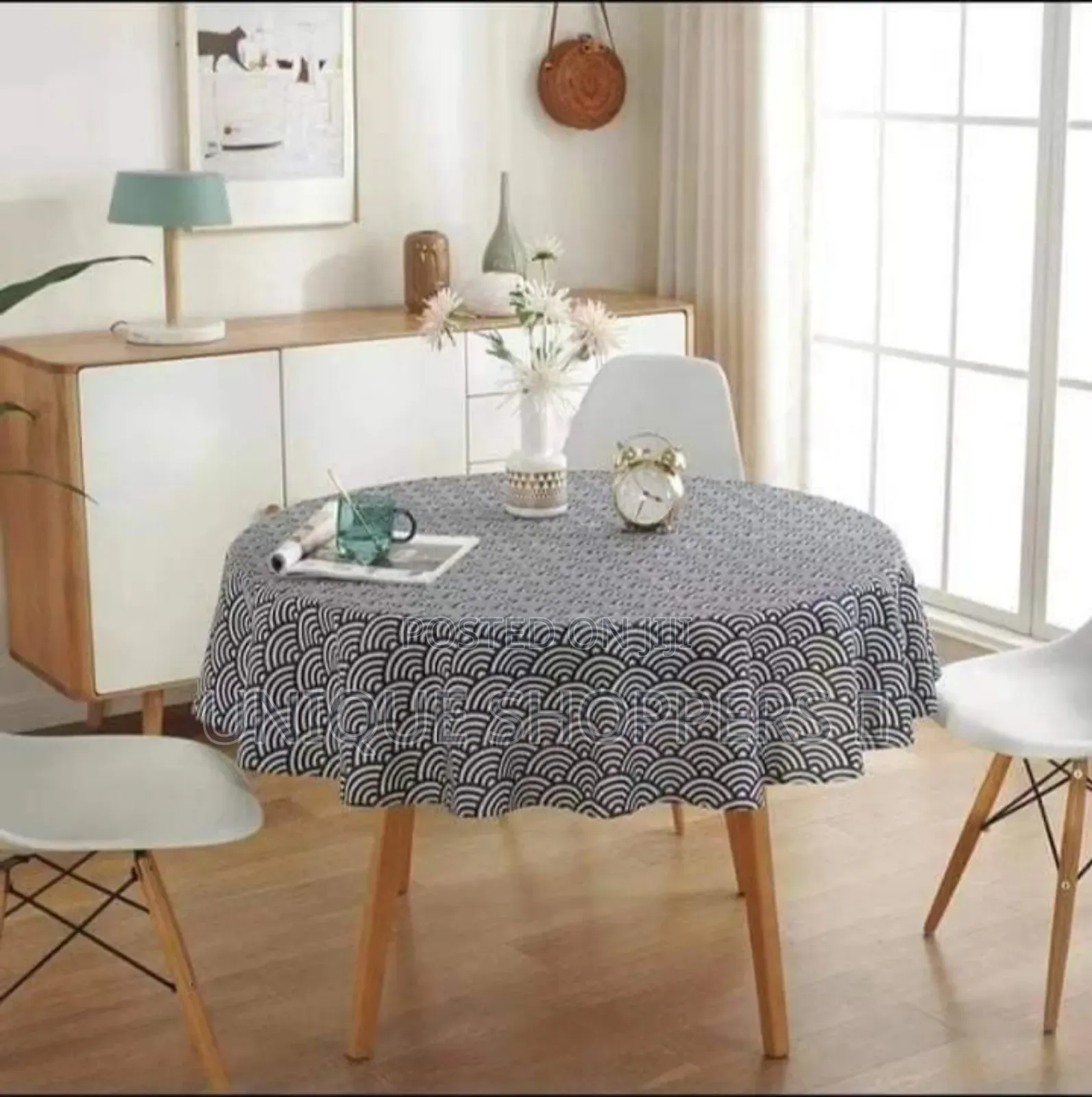 Quality *Cotton Round Table Clothes Diameter 150cm*