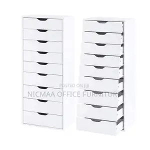6-Drawers Minimalist Tall Chest of Drawers Cabinet