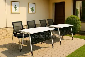 Sleek Design for Indoor Outdoor Workspaces Desk