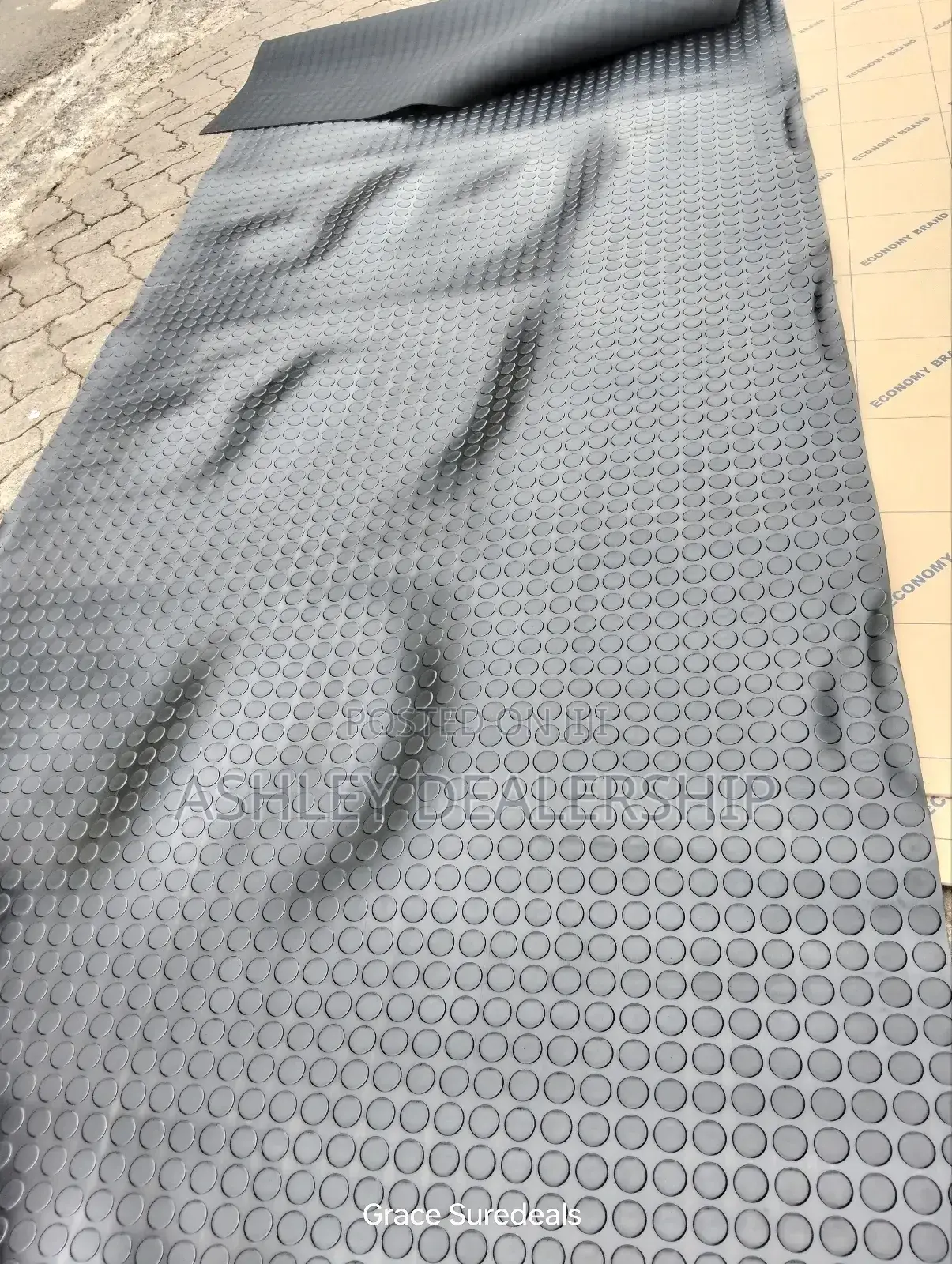 Rubber Coin Mat
