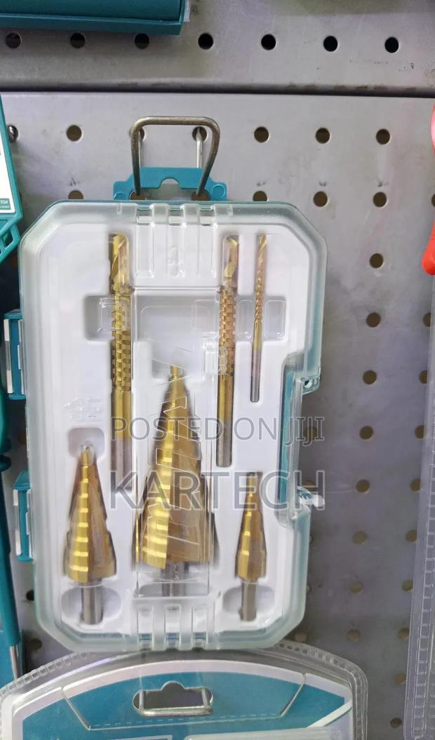 Total Tacsd2061 Step Drill Bit Set. - main view