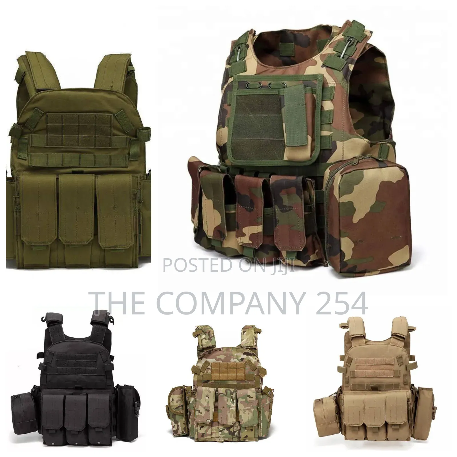 Tactical Outdoor Millitary Army Adjustable Body Armour