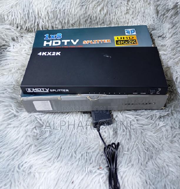 Hdmi Splitter 8 Port 1 Input 8 Output