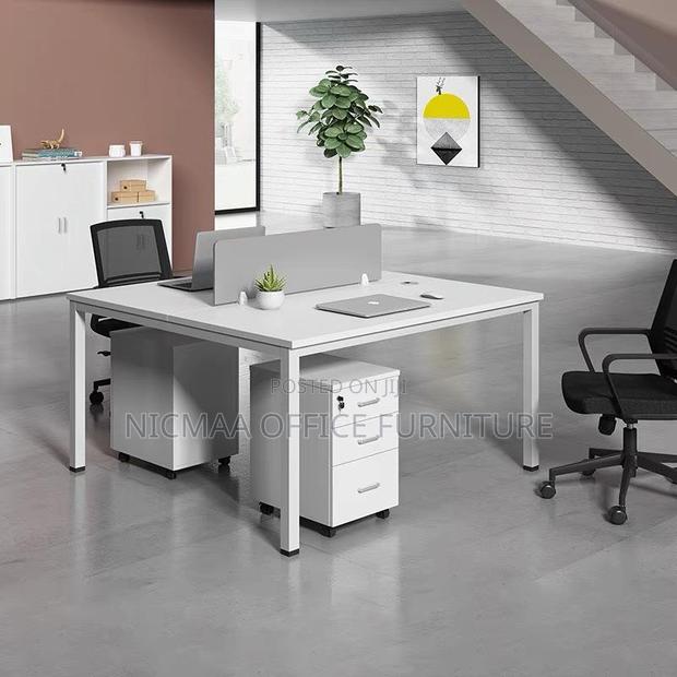 Modern Executive Double Workstation