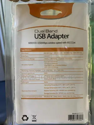 Dual Band Usb Adapter