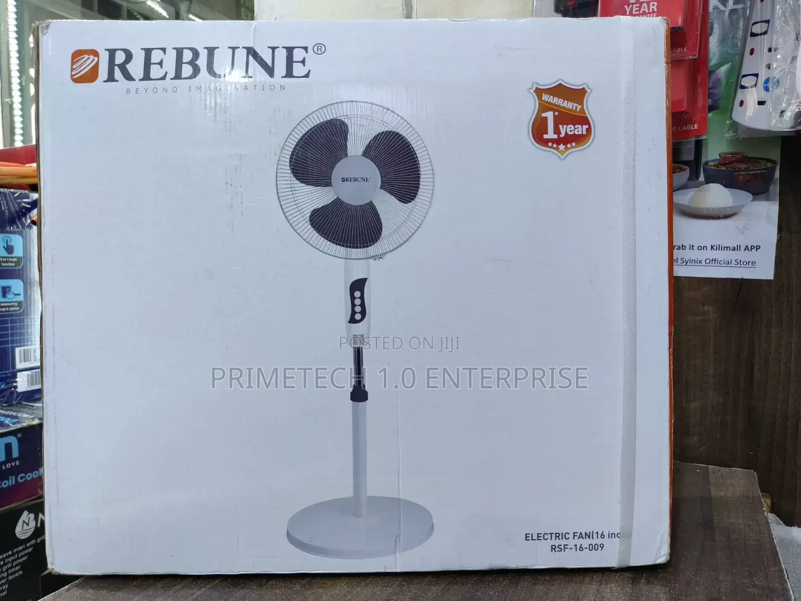 Rebune Stand Fan 16"