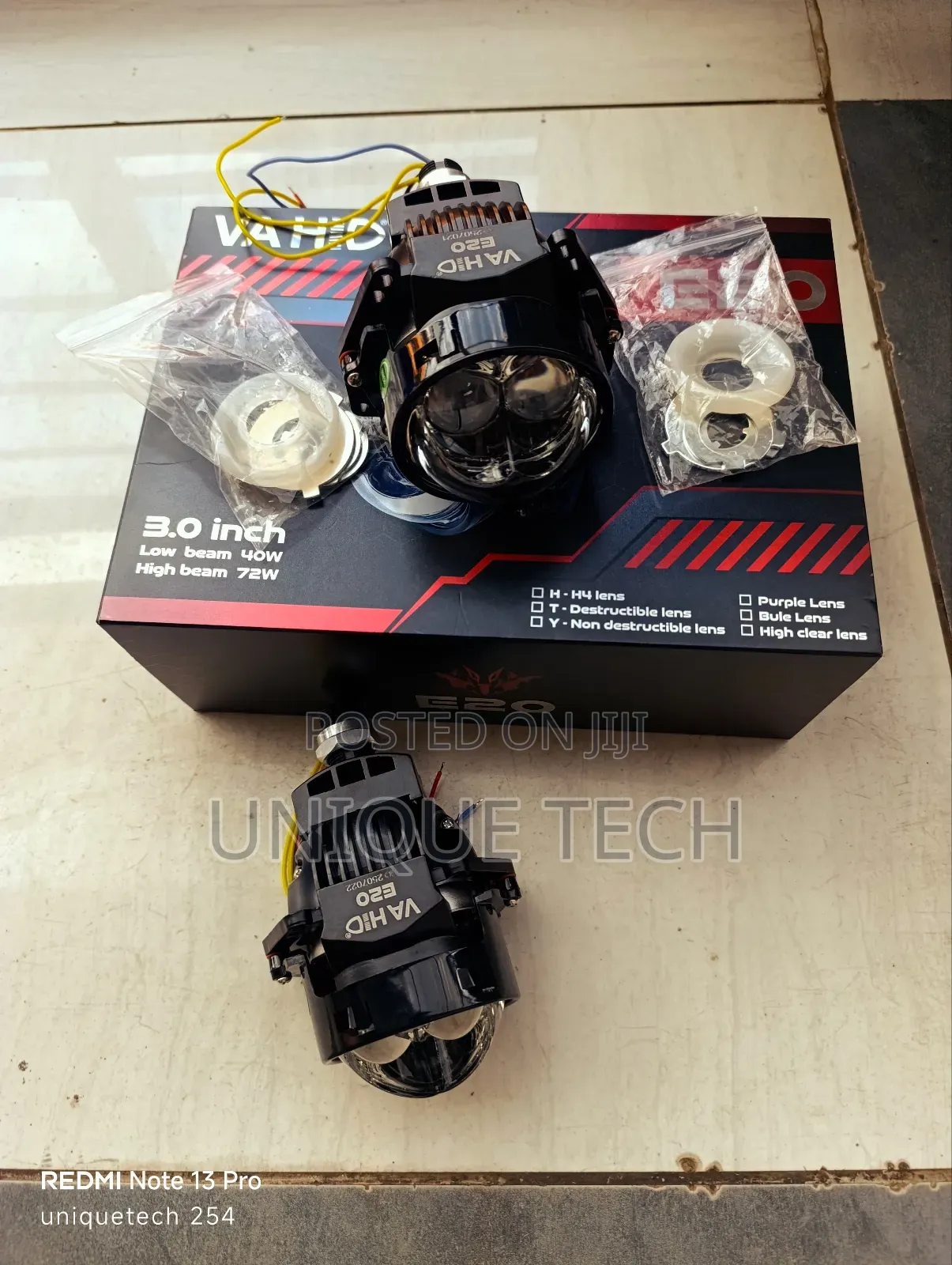 Car Bi Led Laser Projector Lens Upgrade