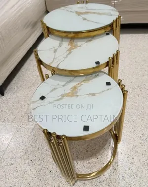 Executive Pure Marble Table 3 in 1