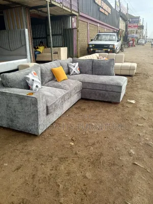 Quality Gray Corner Sofad