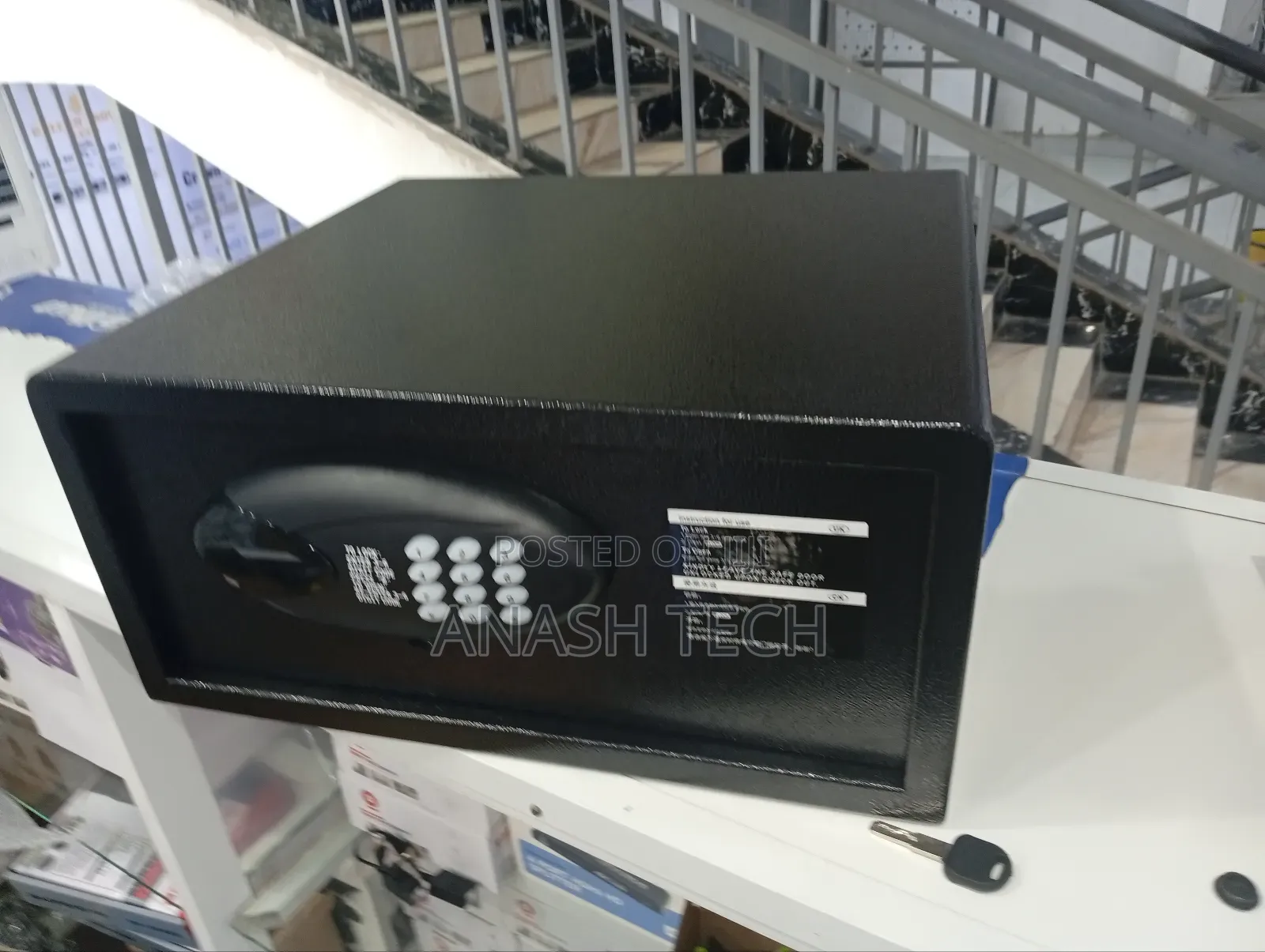 Hotel Safe For Money, Documents With Password Lock