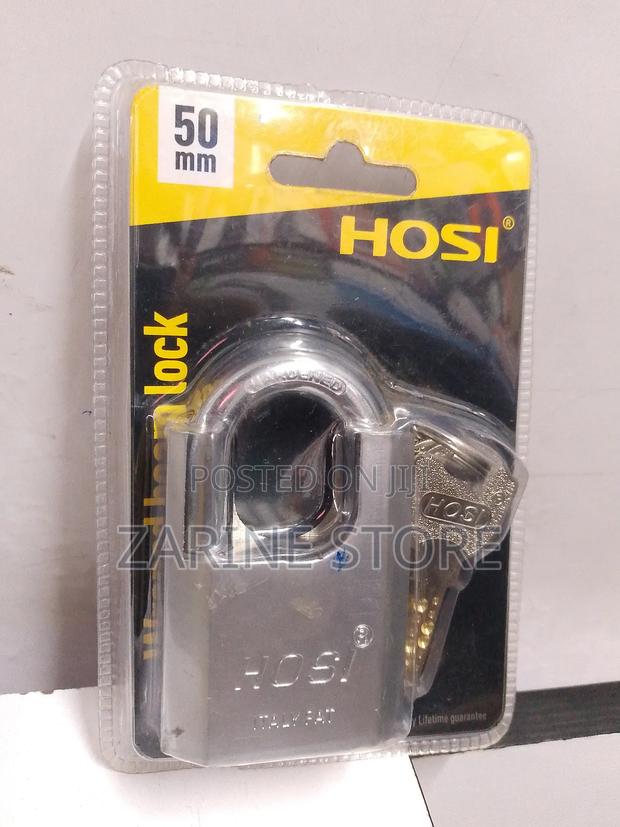 Hosi 50mm Padlock Made Of Hardened Steel Wrapped Beam Lock Water Proof - main view