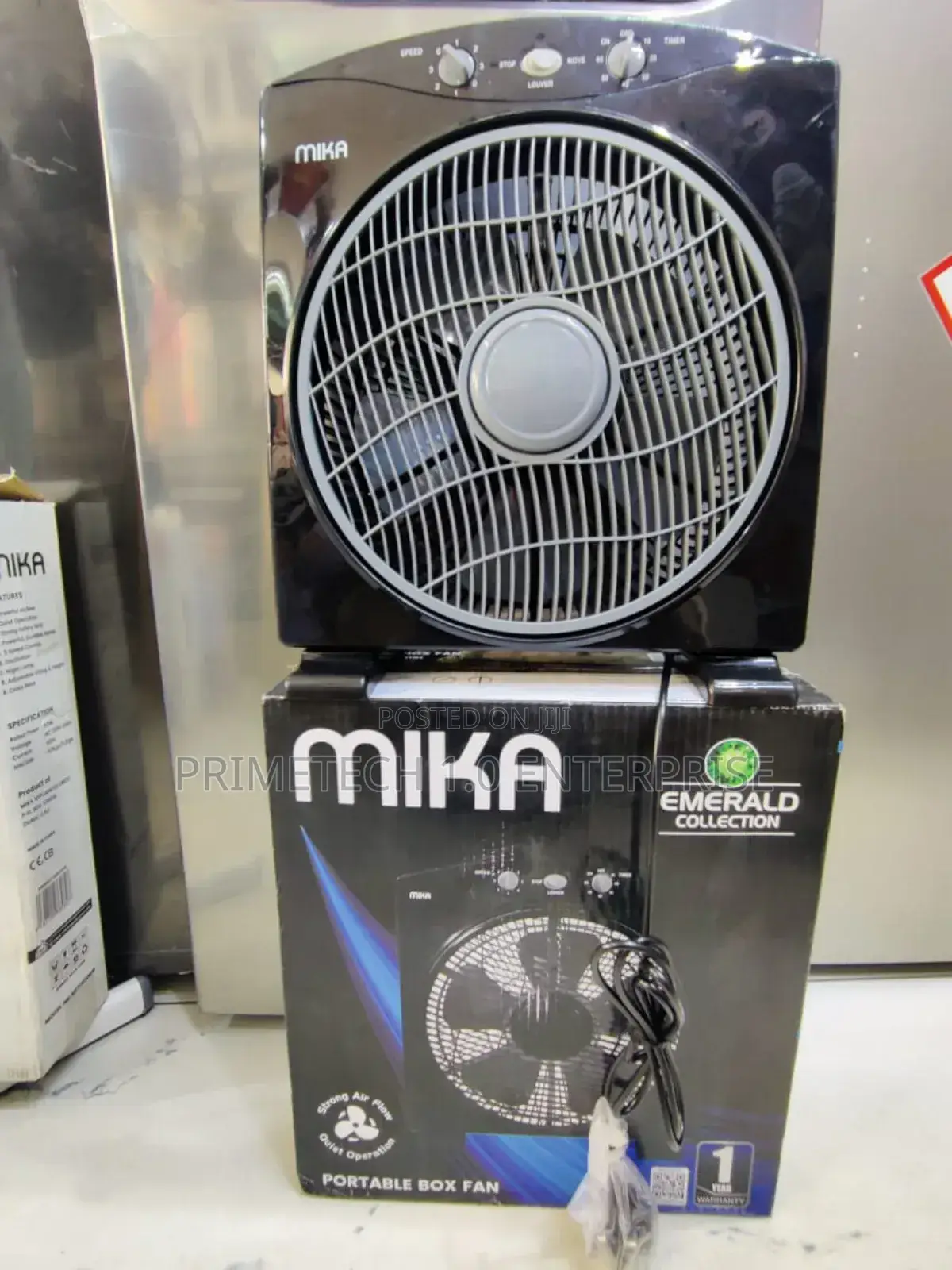 Mika Portable Fan 12" Inches