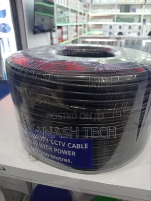 CCTV Coaxial Cable 200mrg59 Supply Coaxial Cable With Power 200m.