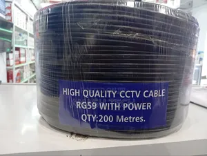 High Quality Rg59 CCTV Coaxial Cable 200m With Power