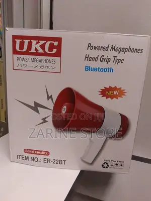 Powered Megaphones Hand Grip Type Bluetooth