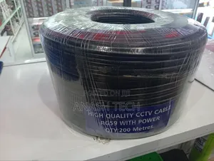 Coaxial Rg59 With Power (200m) Cable