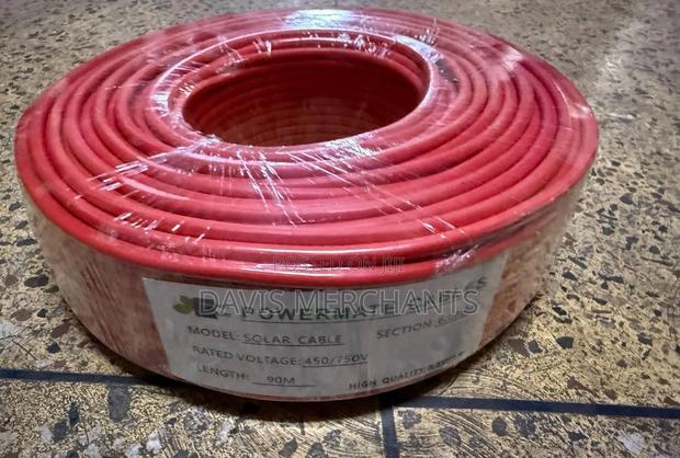 Solar Dc Cable 6mm Red 90m