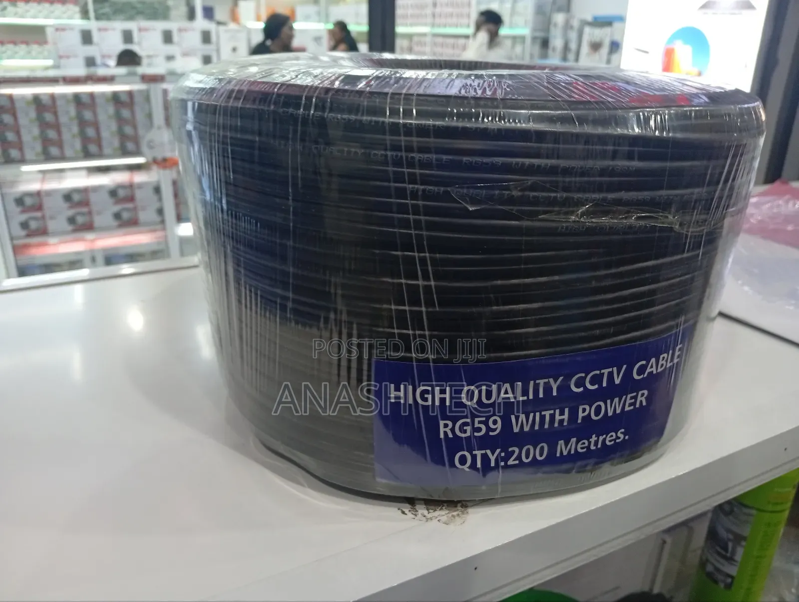 Userble Coaxial Rg59 With Power (200m) Cable
