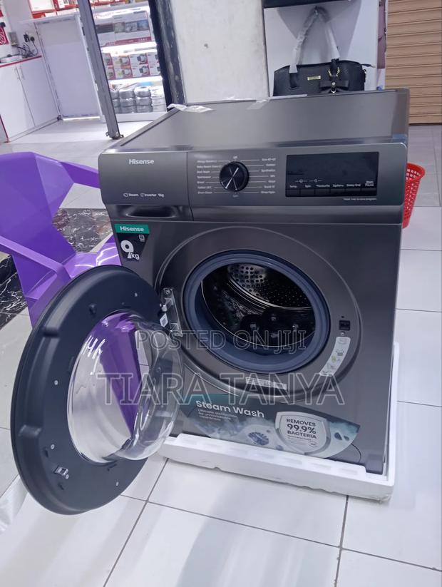 Hisense 9kg Front Load Wfq9014evmt Washer - thumbnail 3