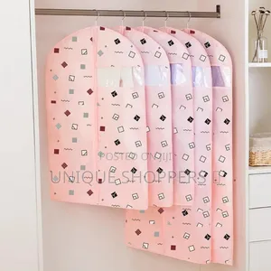 5pcs Reusable Garment Organizer Storage Bags Fabric Garment Cover