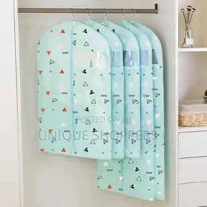 5pcs Reusable Garment Organizer Storage Bags Fabric Garment Cover