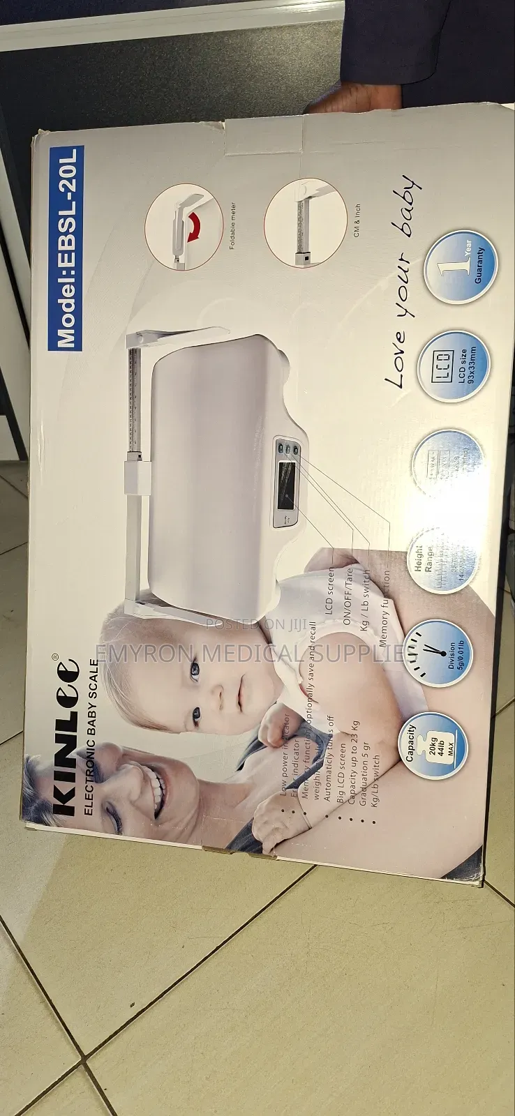 Eelectronic Baby Weighing Scale(With Heigh
