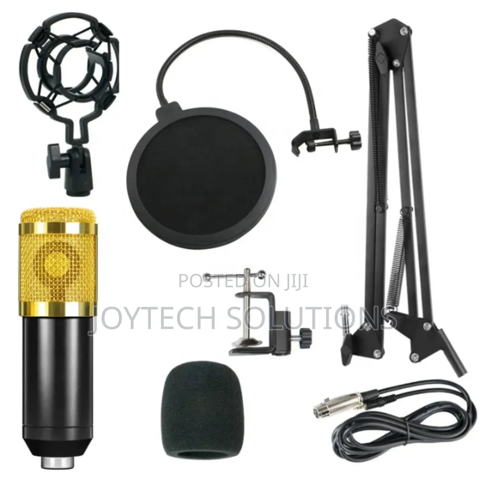The Studio Microphone Set. Bm 800 and Reachable Sound Card V8