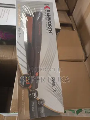 Flat Iron With Keratin Protein. Professional Kenworth Kw3085