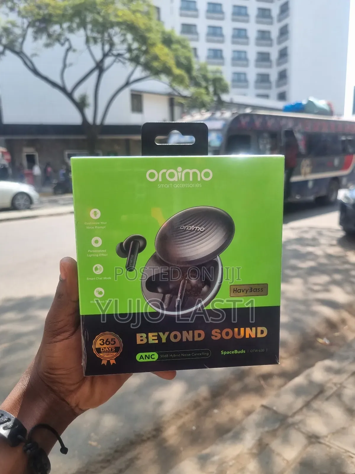 Oraimo Spacebuds Anc True Wireless Earbuds Customized Voice