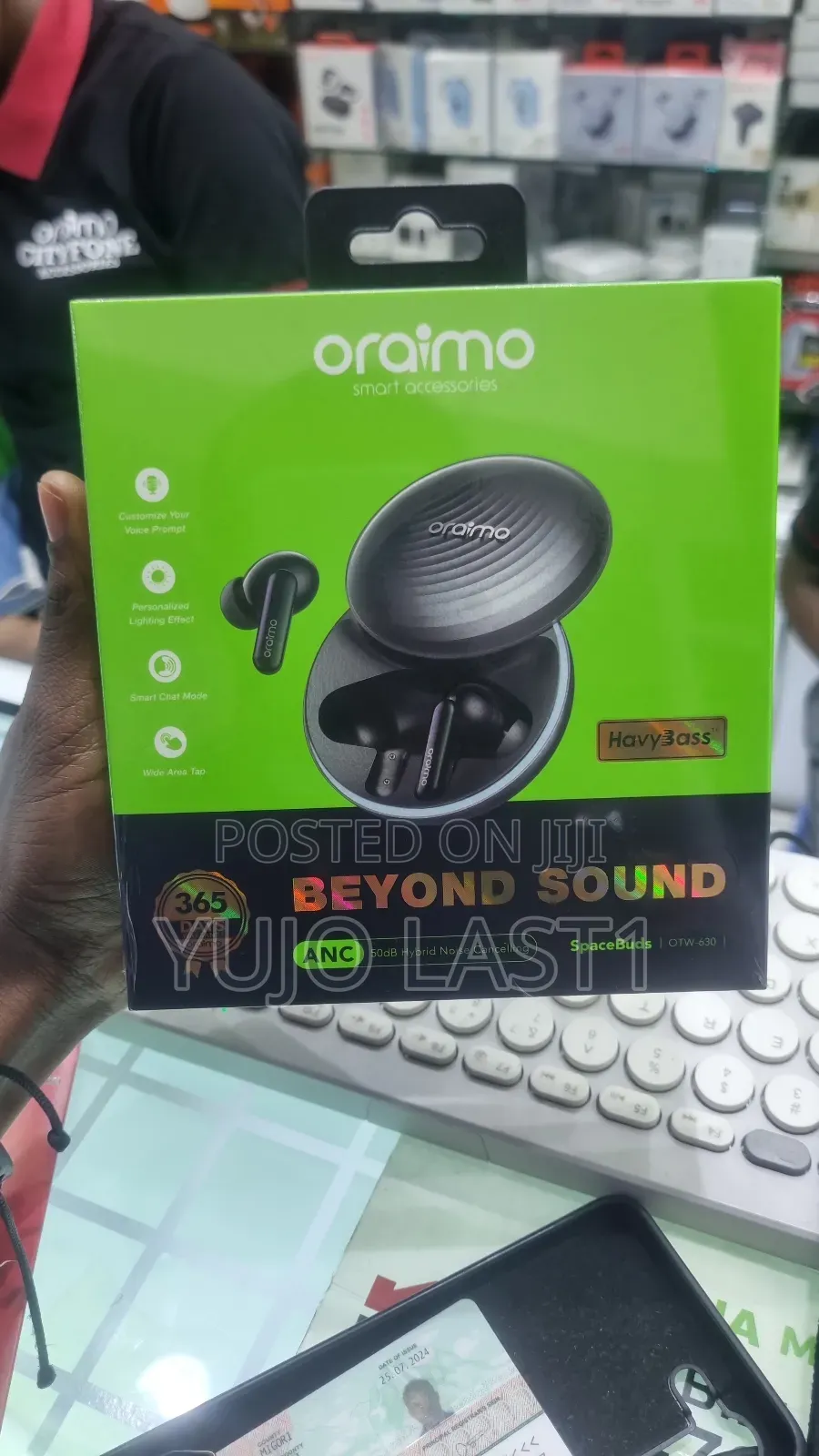 Oraimo Spacebuds Anc True Wireless Earbuds Customized Voice