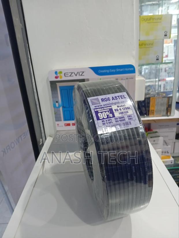 100m Flexible Astel Rg6 Coaxial Cable