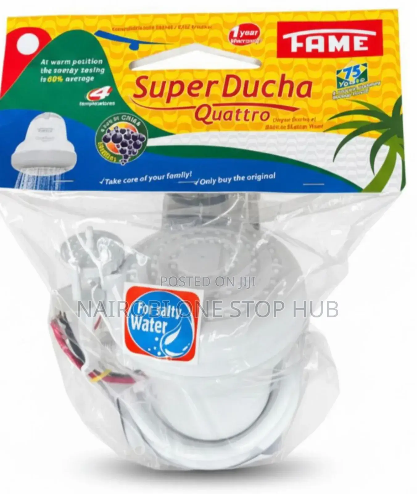 Super Ducha Fame Salty Shower Head